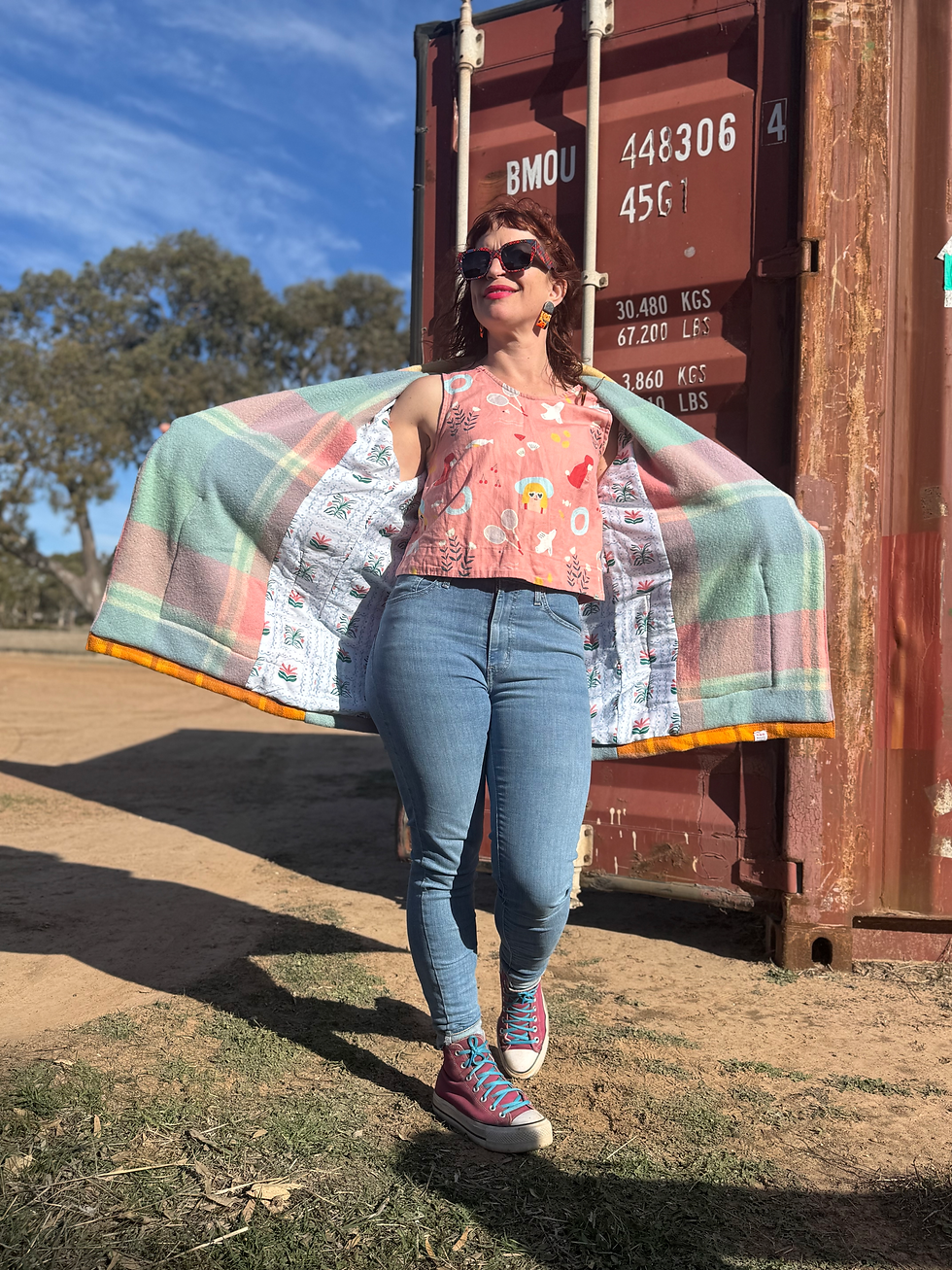 Thumbnail: Blanket Jacket, size 14