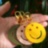 Porte clefs smiley
