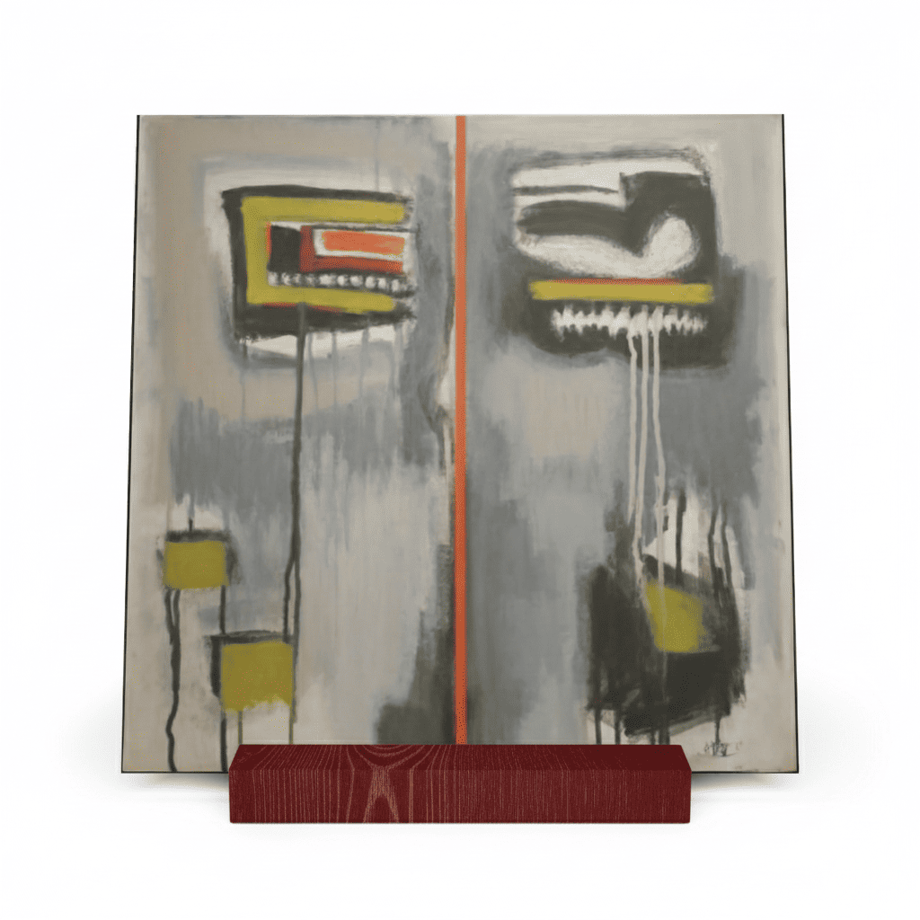 Thin Red Line by Lily UK - 30cm x 30cm