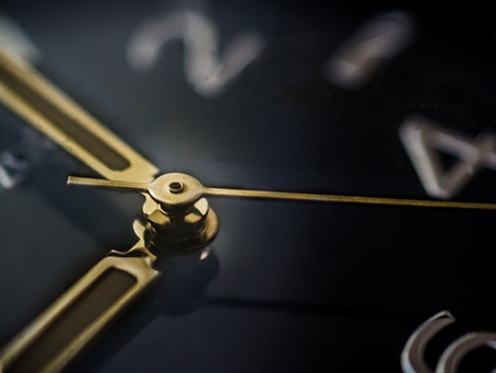 The Clock is Ticking…But There Is Still Time