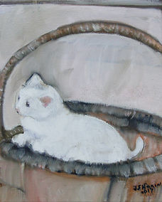 Carrie Givens Gift Basket (10 x 8) oil o