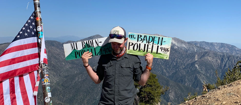 Day 23 PCT : Mont Baden Powell 2900m - km 618