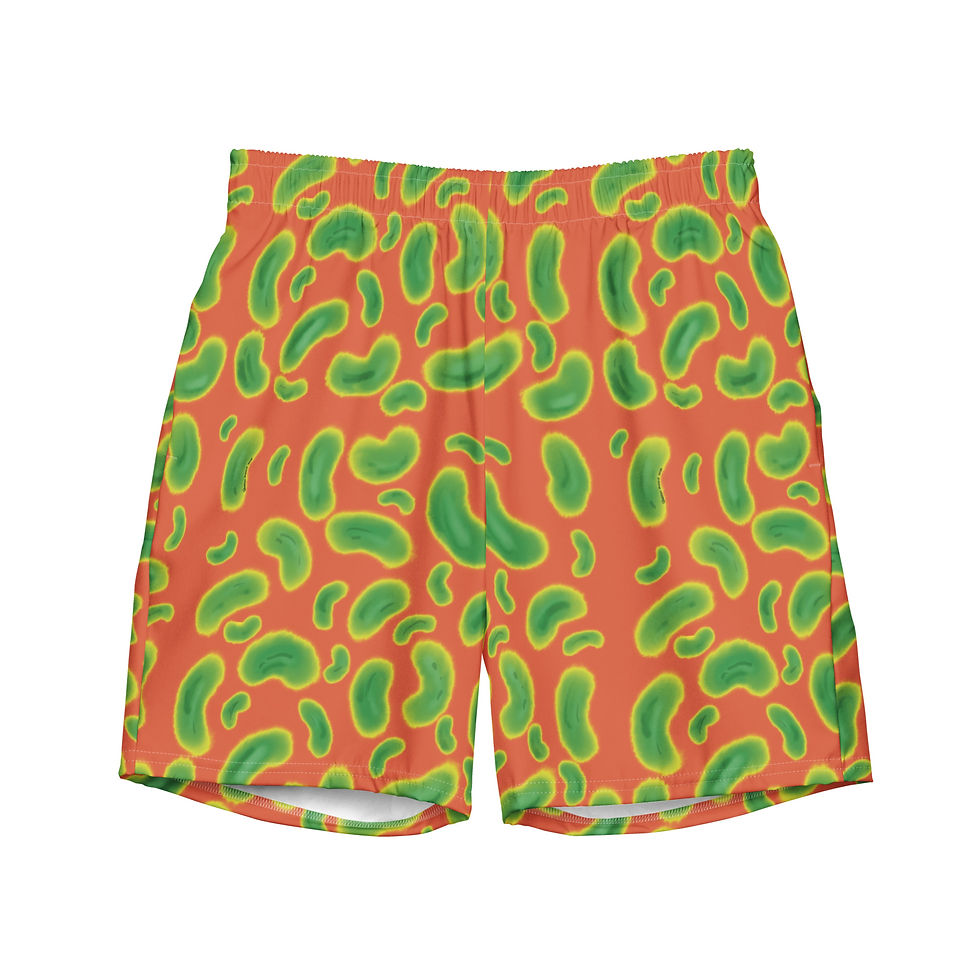 Miniature : Glow Pickle orange Swim Trunks