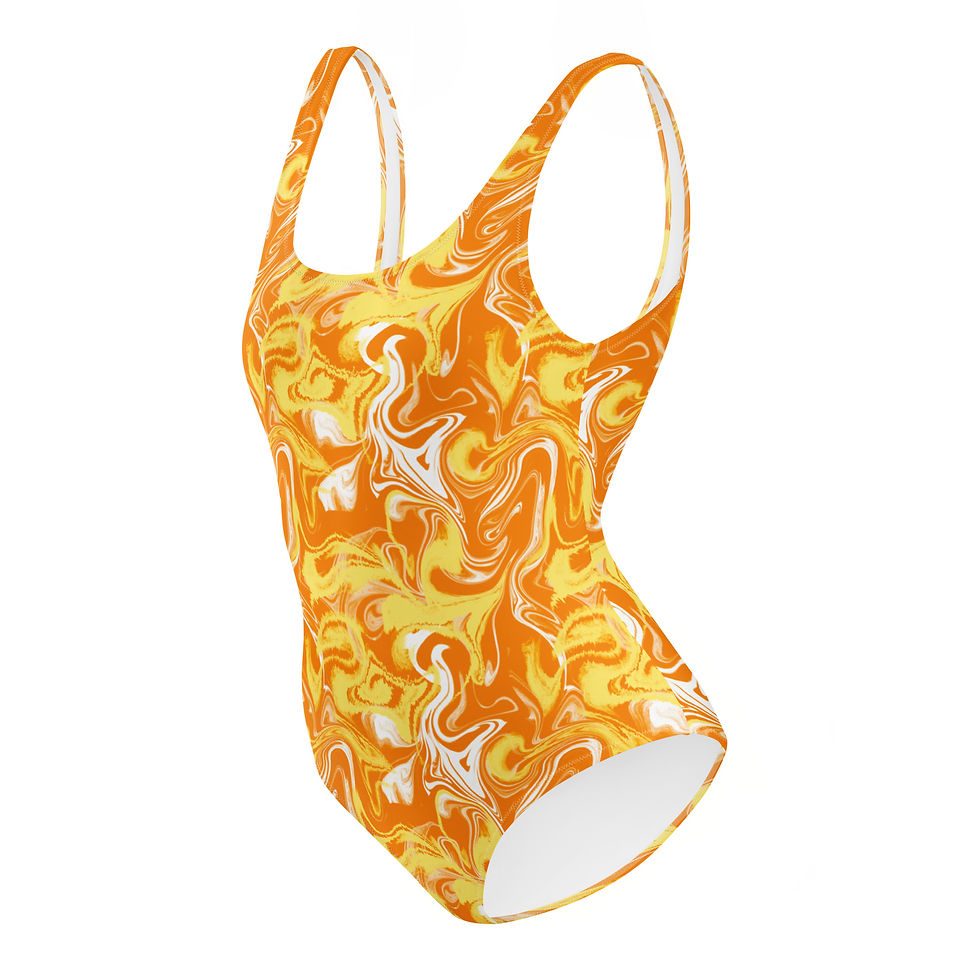 サムネイル： Mod Marble One-Piece Swimsuit