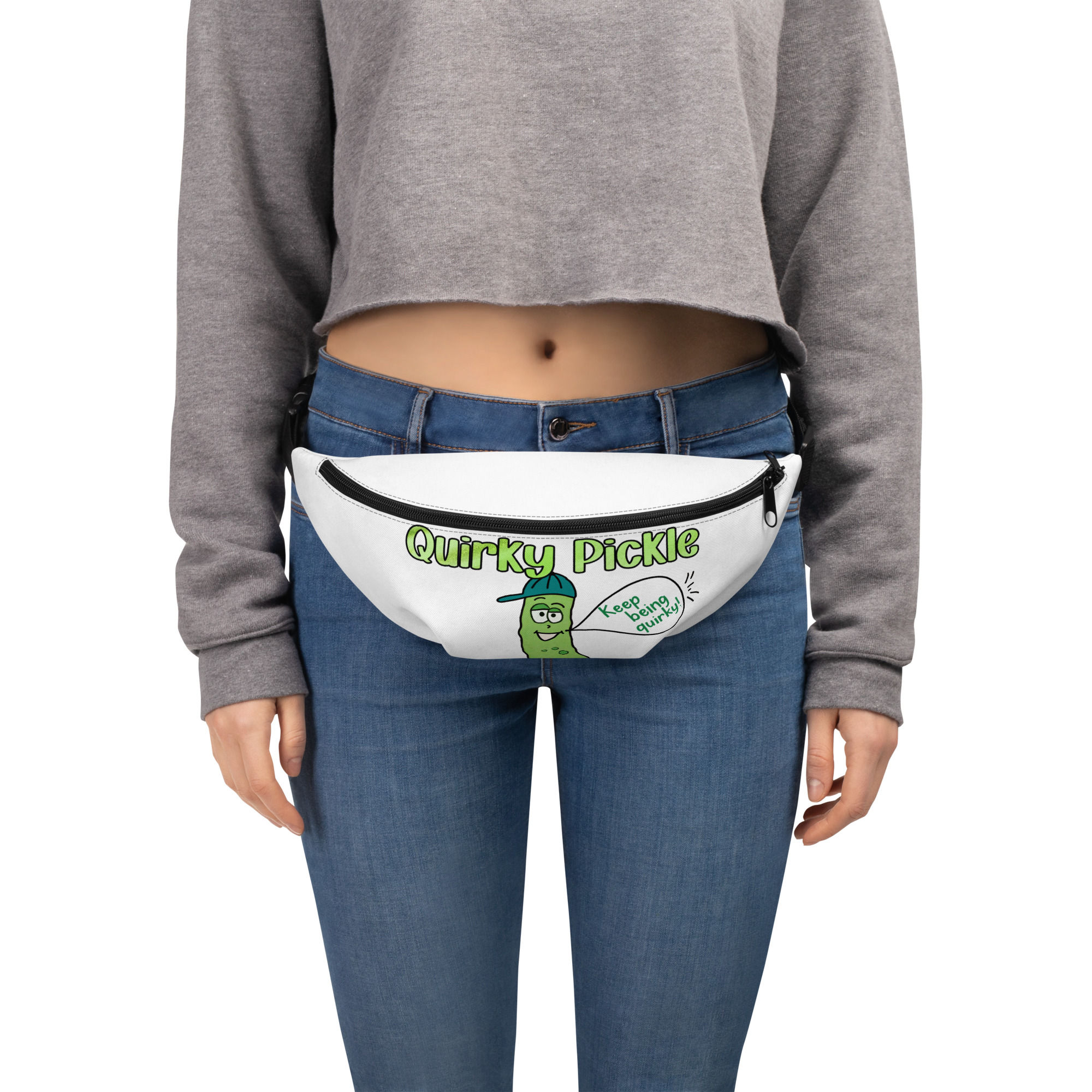 Quirky Pickle "Keep Being Quirky" Fanny Pack
