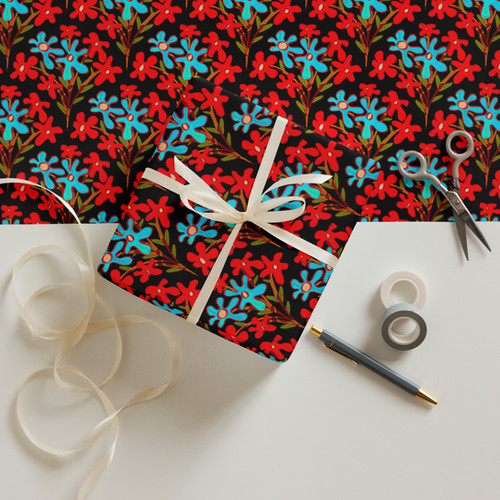 Random Wrapping Paper Wrapping Paper | Quirky Pickle Creatives