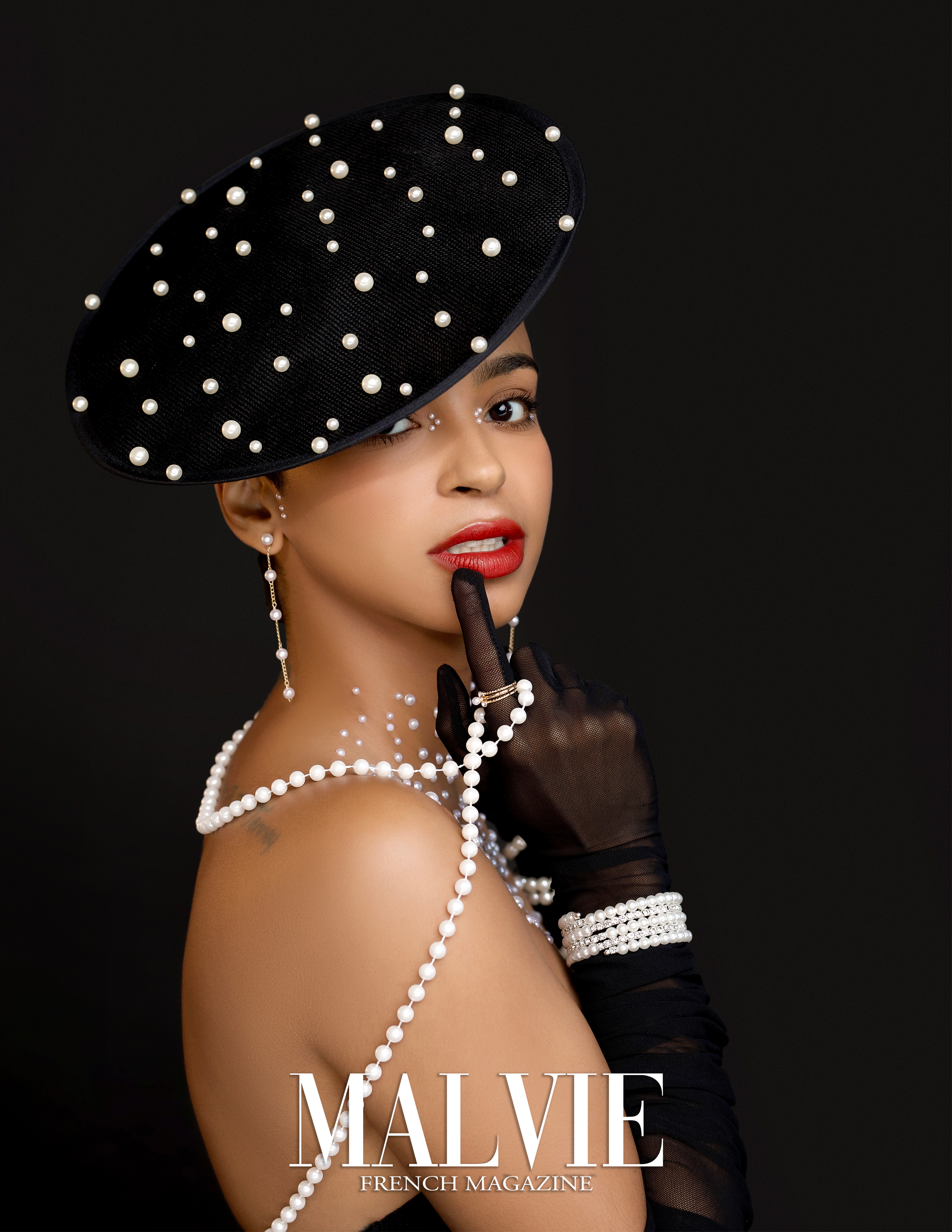 Vi3ions fashion portrait published in MALVIE magazine