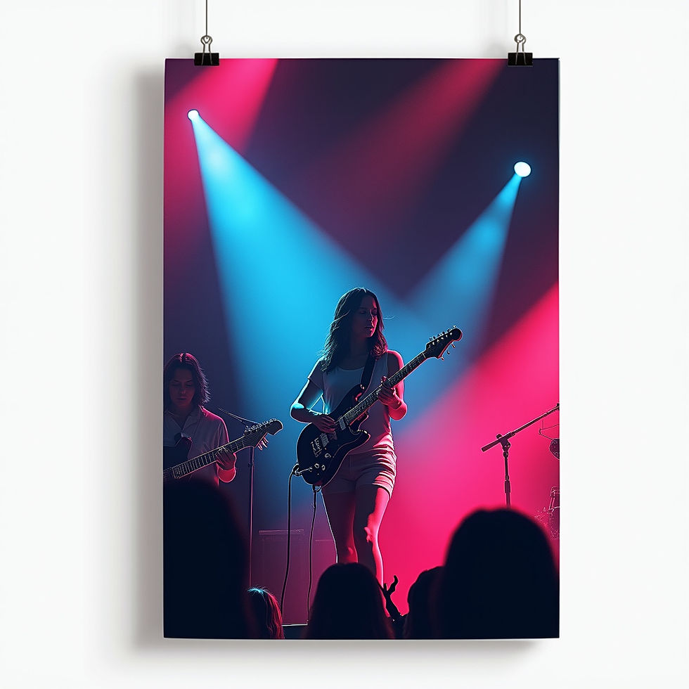 Live Gig Poster