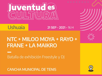 Este martes se lleva adelante la jornada JuventudEs Cultura