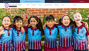 OLOL Bayswater Website - School Presence