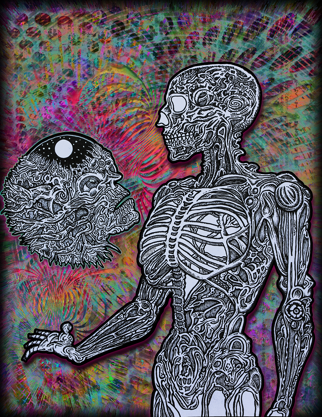 HIM I KNEW 16X20 COLD PRESS PAPER PRINT