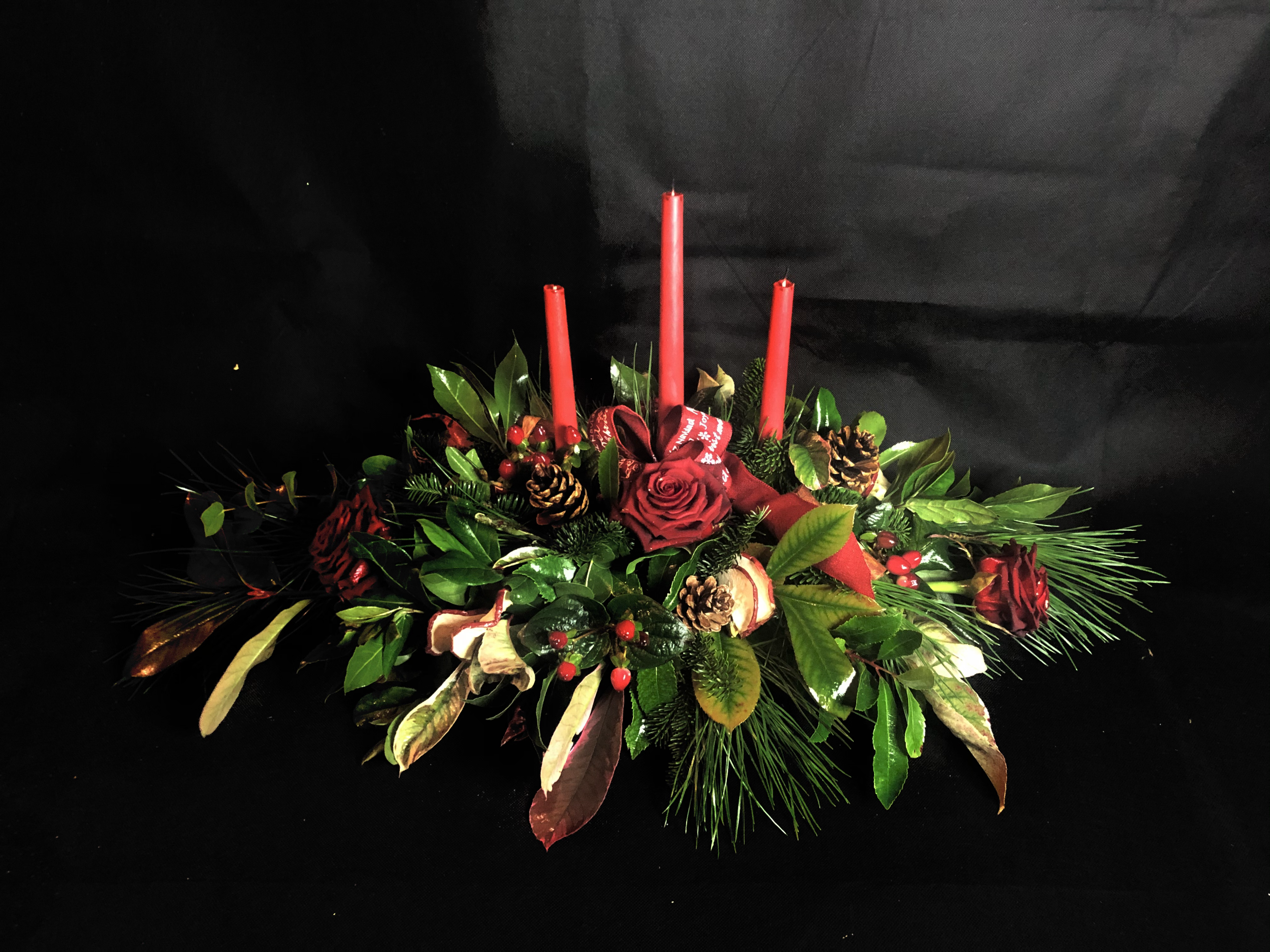 Christmas Table Arrangement