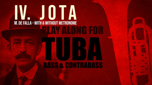 Iv Jota Siete Canciones Españolas De M De Falla Para Solo Tuba