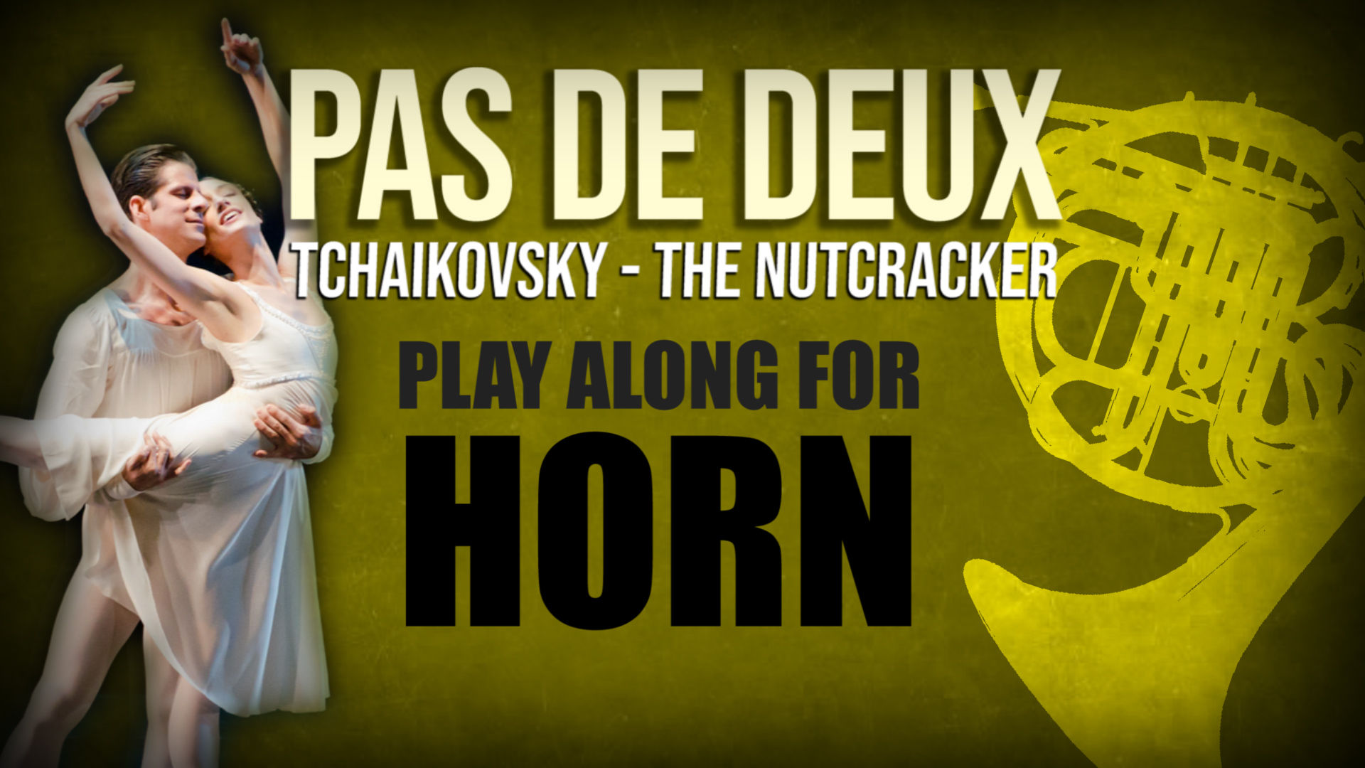 PAS DE DEUX - CASCANUECES - Para BOCINA solo en F