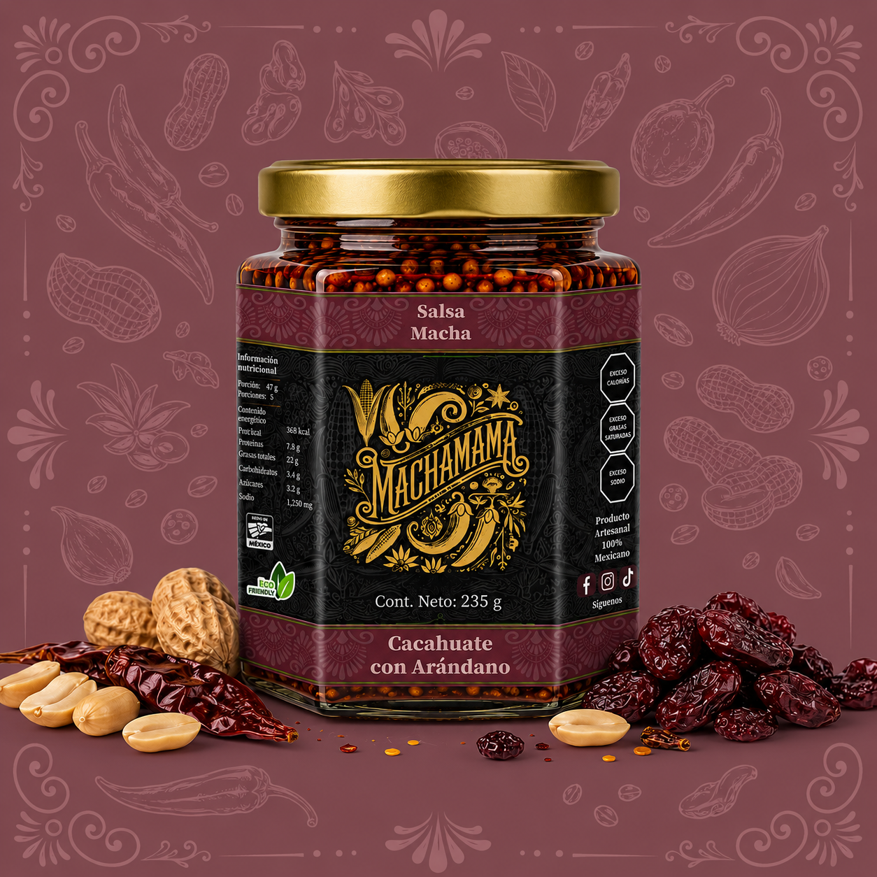 Cacahuate con Arándano
