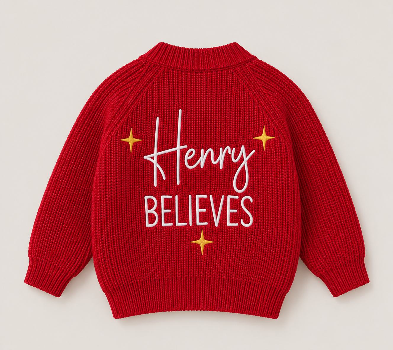 Christmas Cardigan Believes