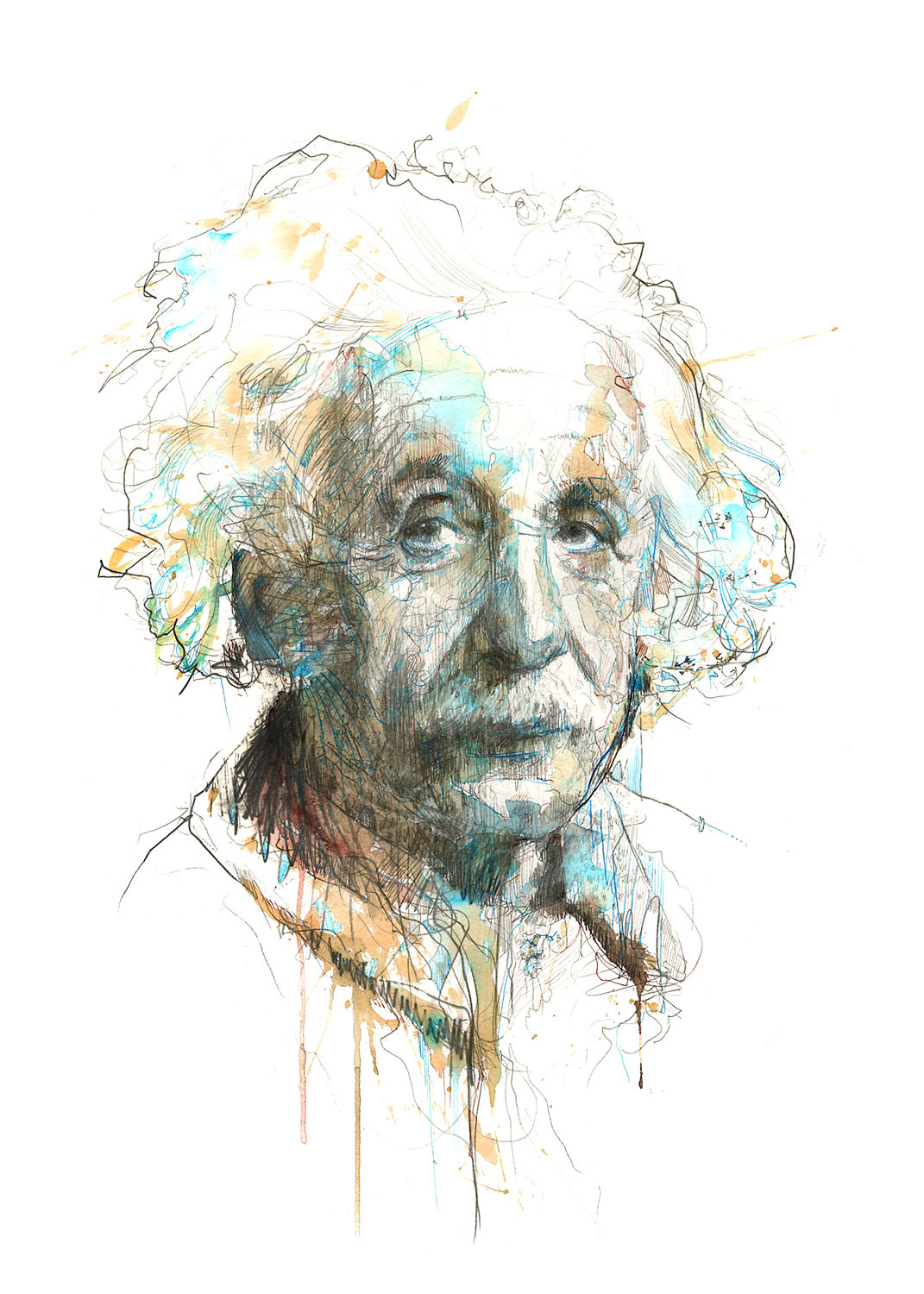 Albert Einstein Painting and Prints