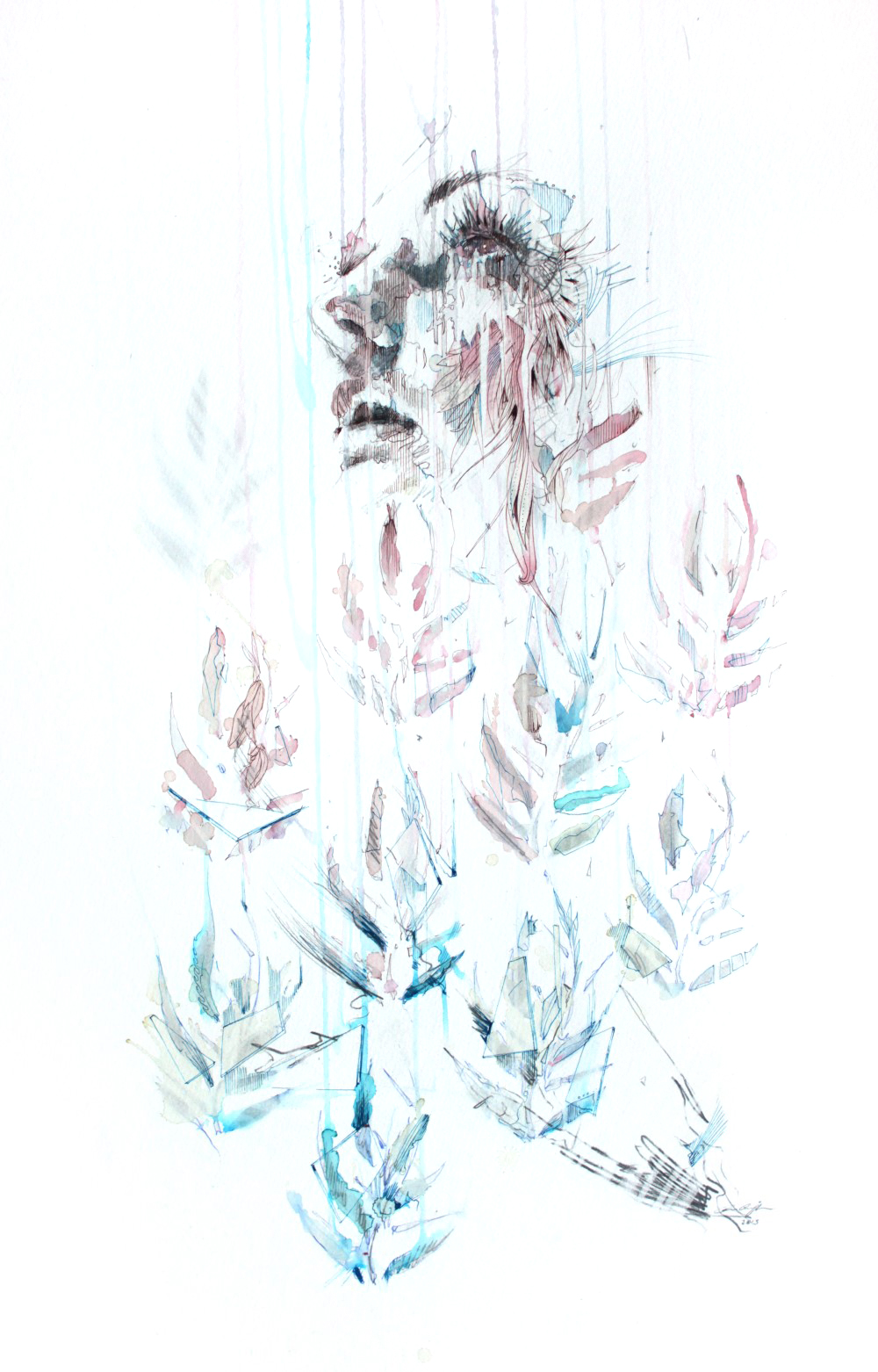 Broken Pattern by Carne Griffiths