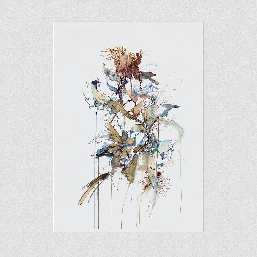 Thumbnail: The Violence of Flowers Postcard Set (8 Cards)