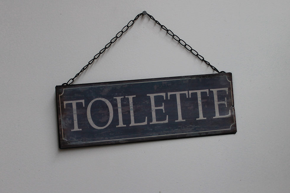 Toilet, Coffee Making and Laundry!