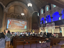 Second ‘People’s Graduation’ organized to honor Mahmoud Khalil and family, Barnard, Columbia, and NYU graduates