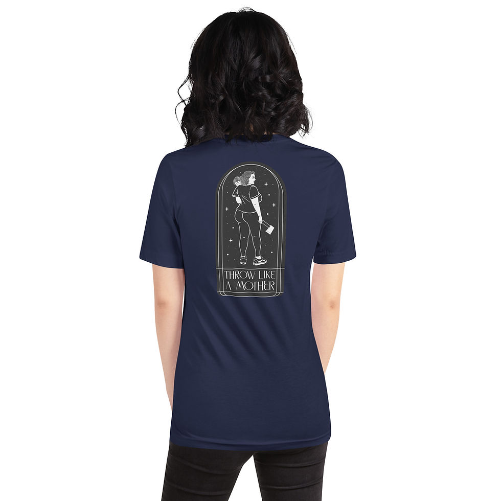 Thumbnail: Throw Like A Mother Tee