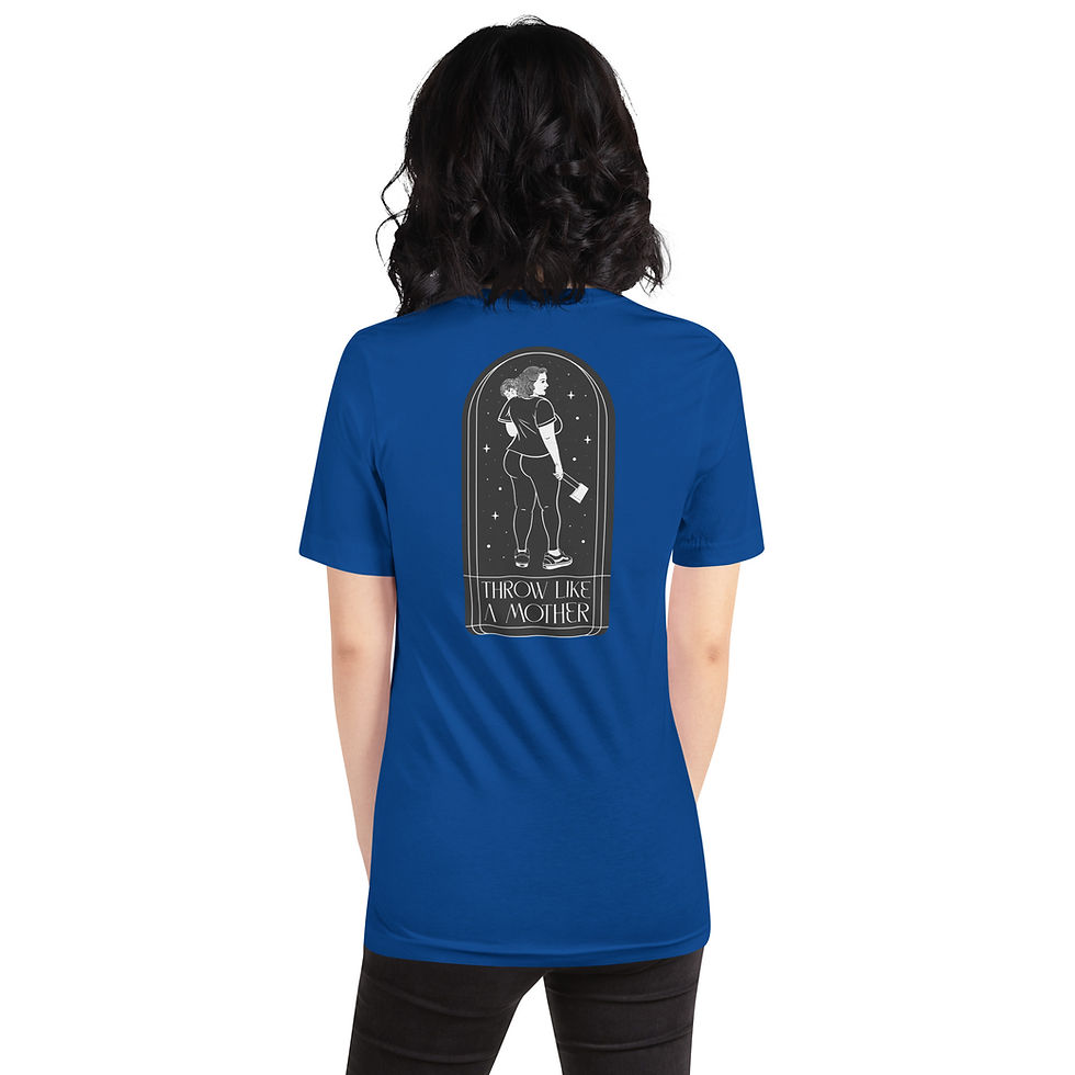 Thumbnail: Throw Like A Mother Tee