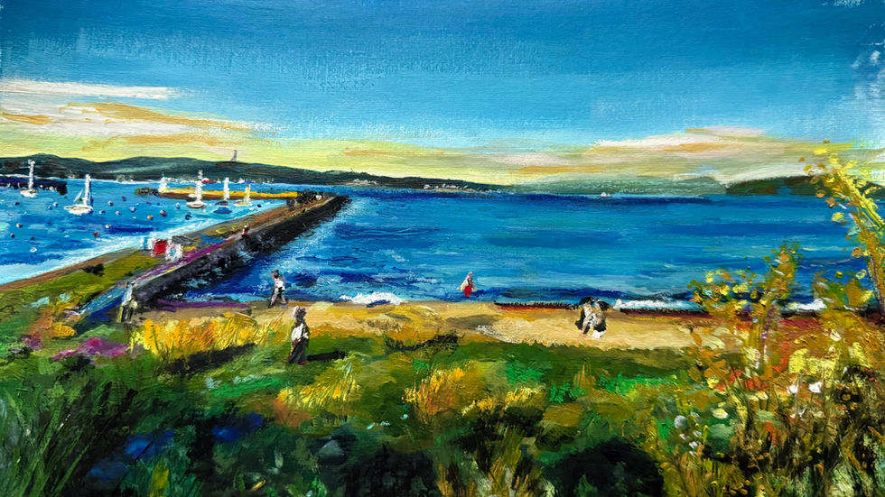 'Ed-ventures' at Wardie Bay