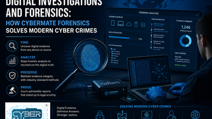Digital Investigations and Forensics: How Cybermate Forensics Solves Modern Cyber Crimes