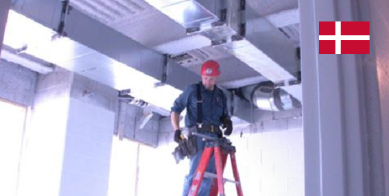 AIR DUCT VENTILATION FITTERS TO DENMARK