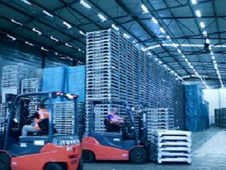GAFFELTRUCK - DRIVEREN TIL HOLLAND
