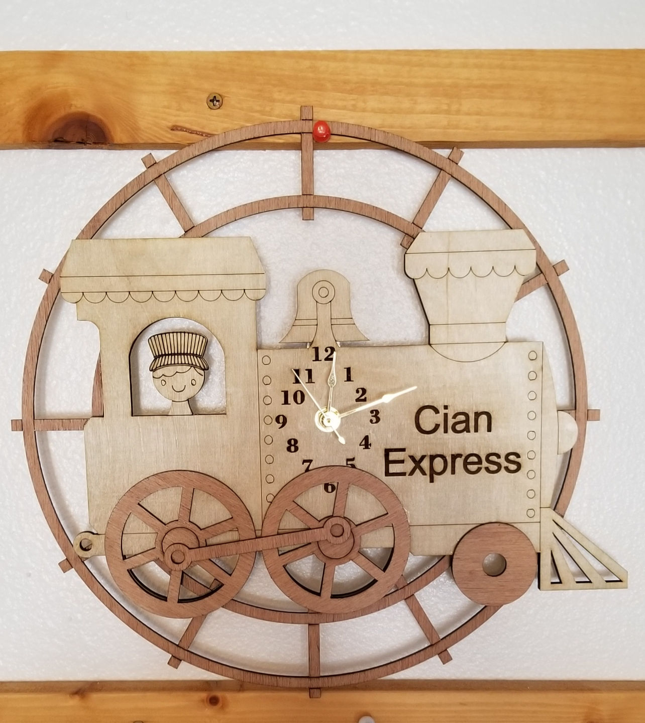 3D Clock Train