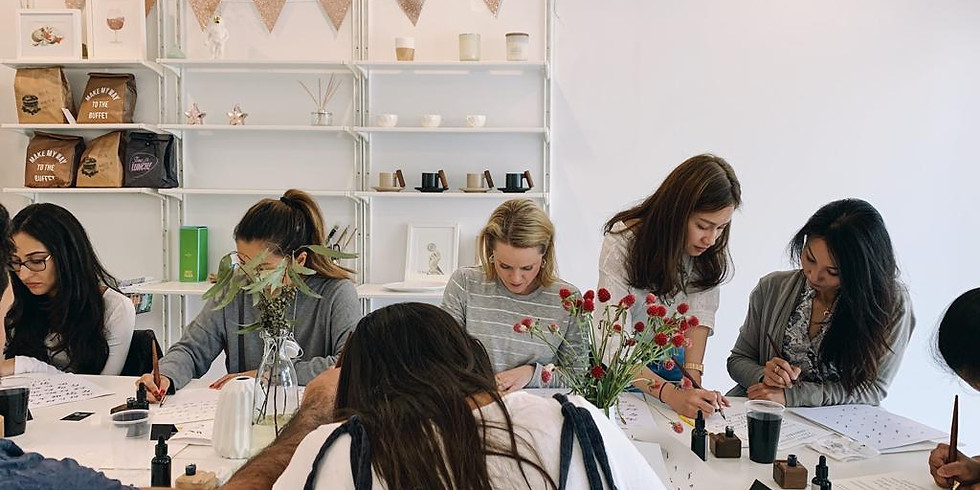 Modern Calligraphy Workshop for Beginners (Dip pen; London)