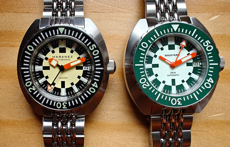 Maranez vs Seestern Army Diver Review