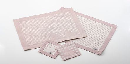 OLN (オルン)
プレイスマット・コースターセット
(シャンパングレー)