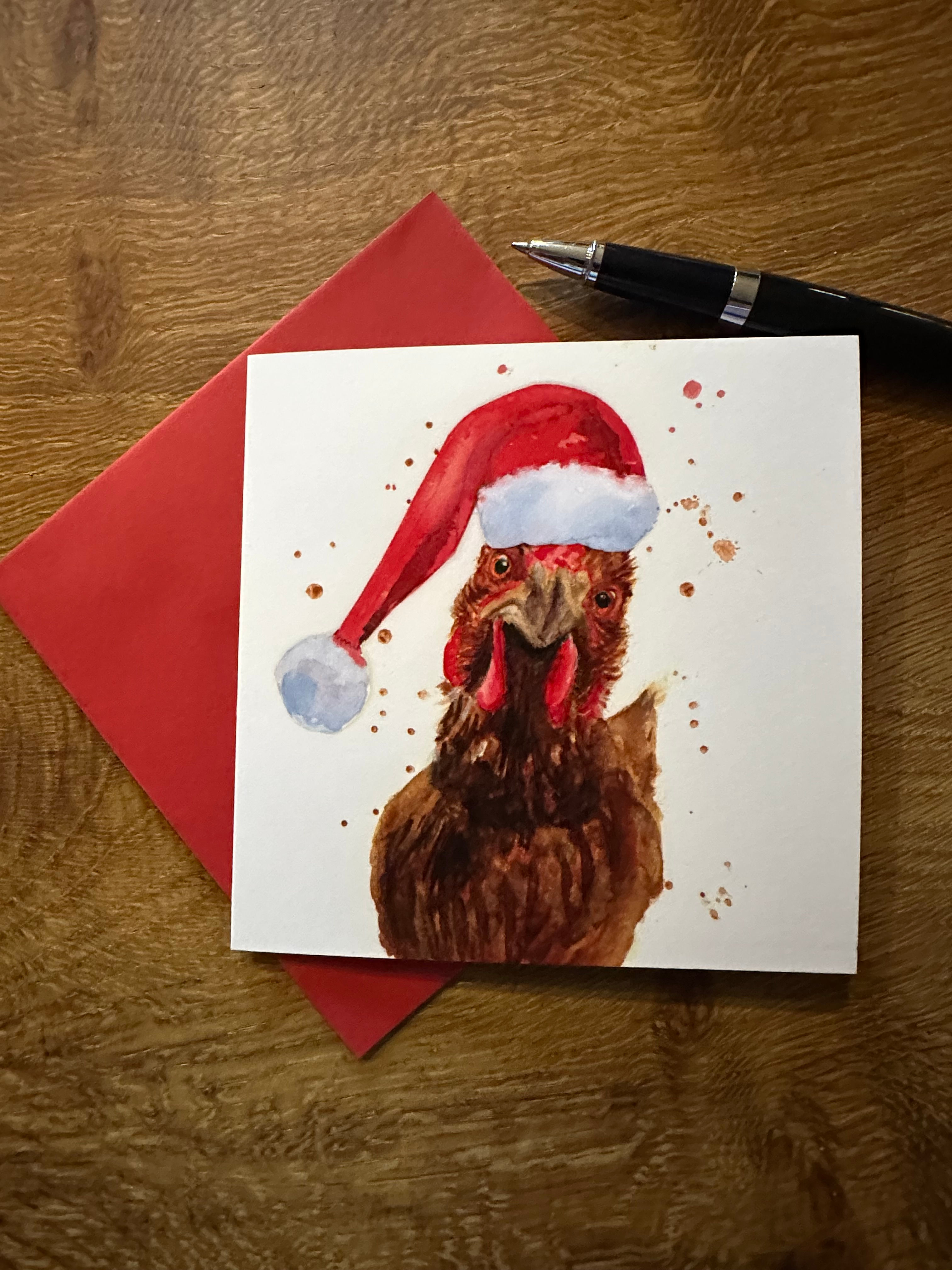Christmas Seraphina Peckalot - Christmas Card