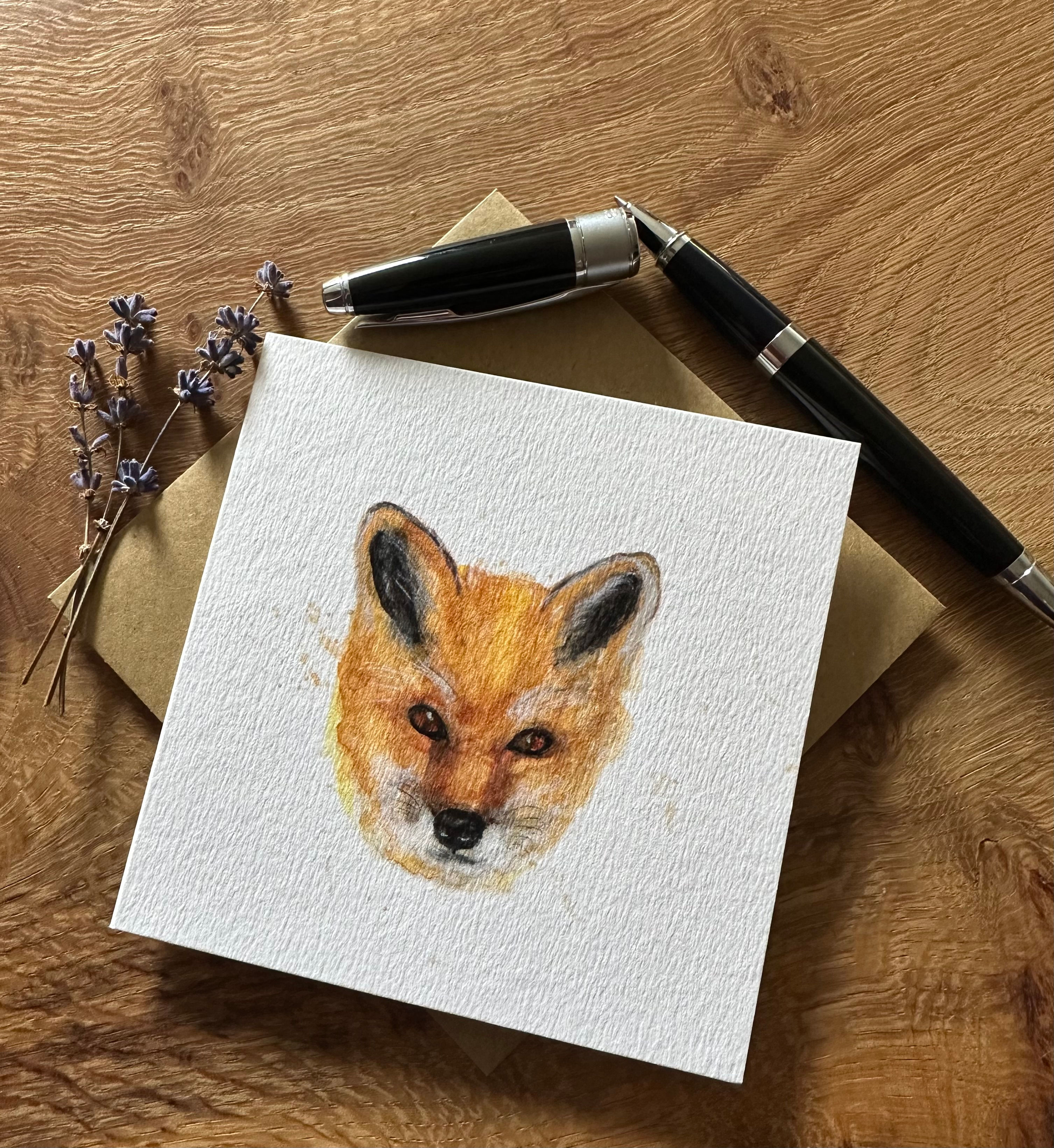 They Call Me Mr Fox - Greetings Card