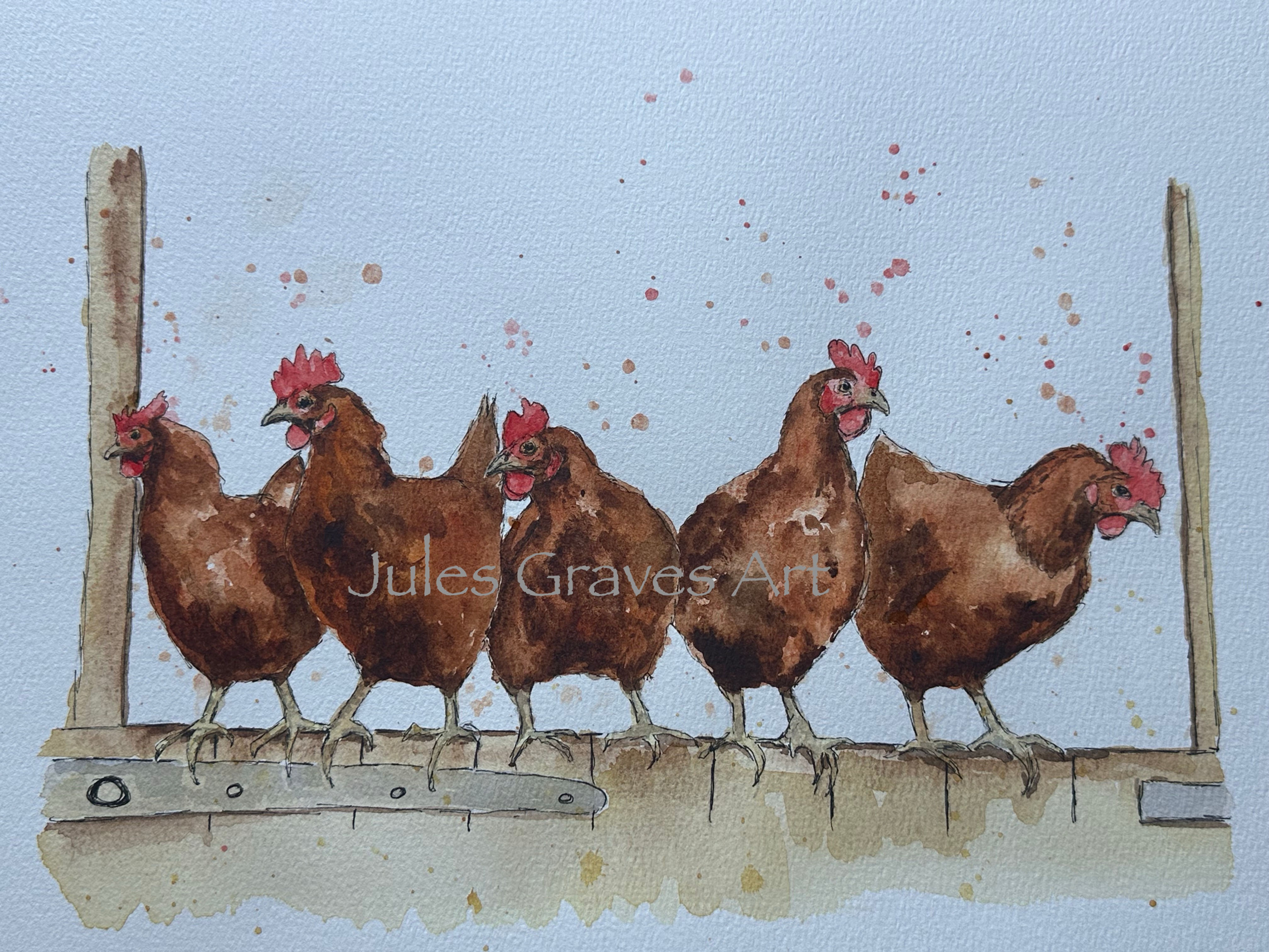 Freedom - Original Watercolour