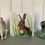 Thumbnail: Miss Daisy Hare - Large Square Greetings Card