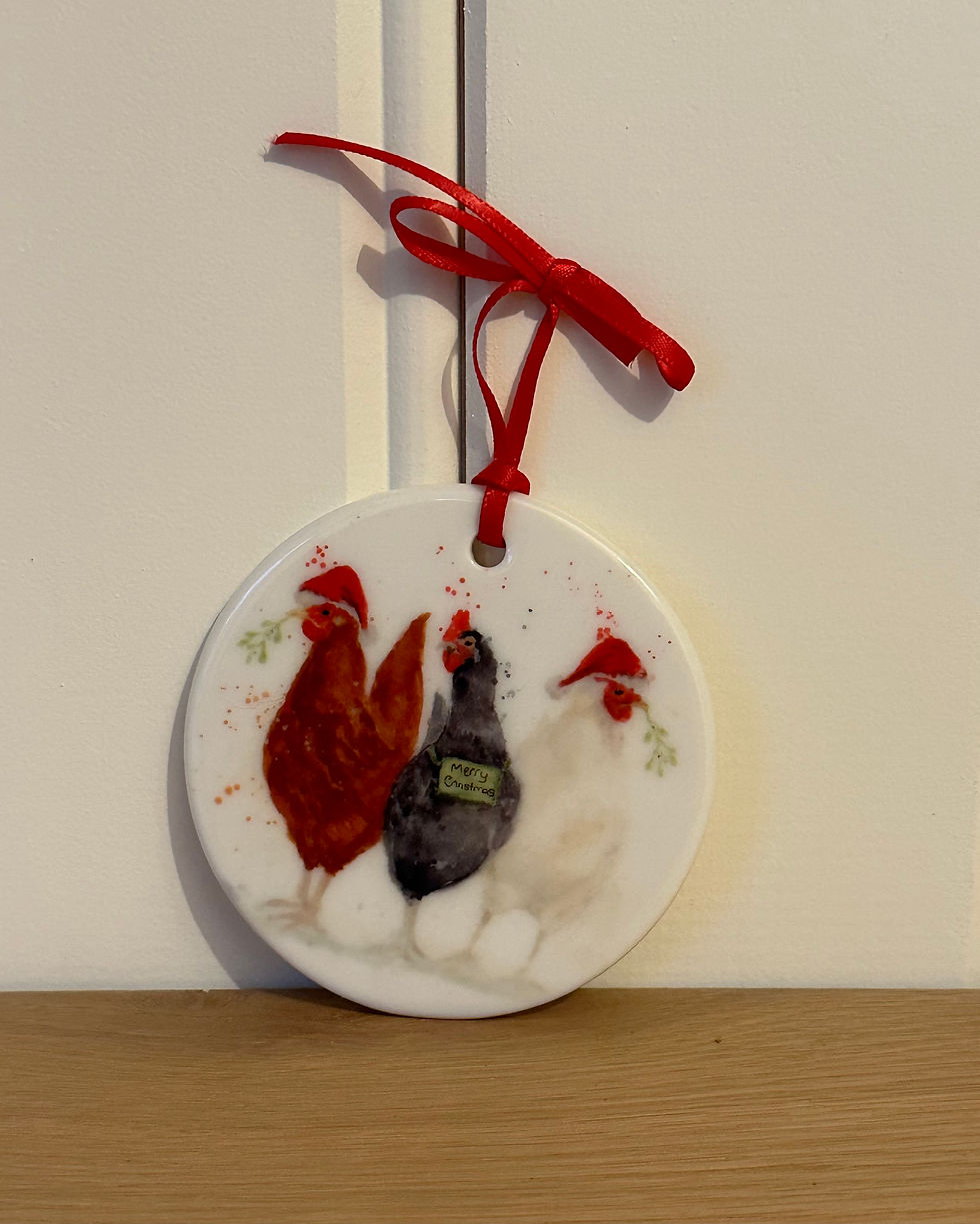 Goldie, Myrtle & Frankie - Christmas Decoration