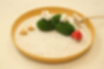 Thumbnail: Miniature zen garden with bunnies