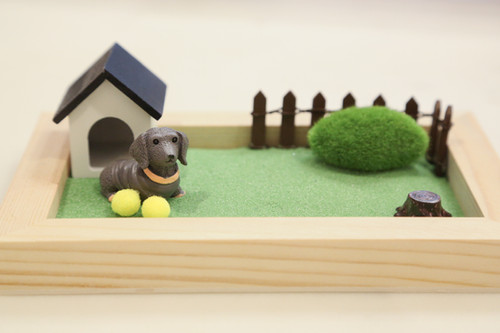 Dachshund Grassland Zen Garden | Gift for Dog Lovers | Mayberry