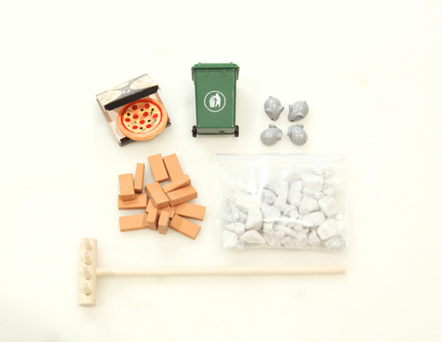 Pizza Rats & Dumpster Fire Zen Garden | Mayberry Zen Gardens