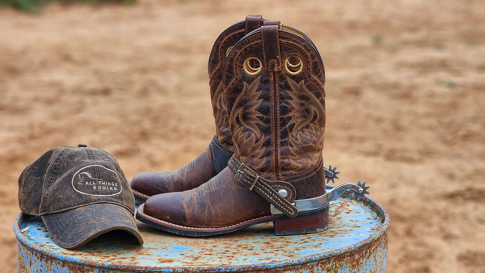 Thumbnail: Leather Spur Straps