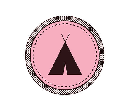 Tent Badge Pink