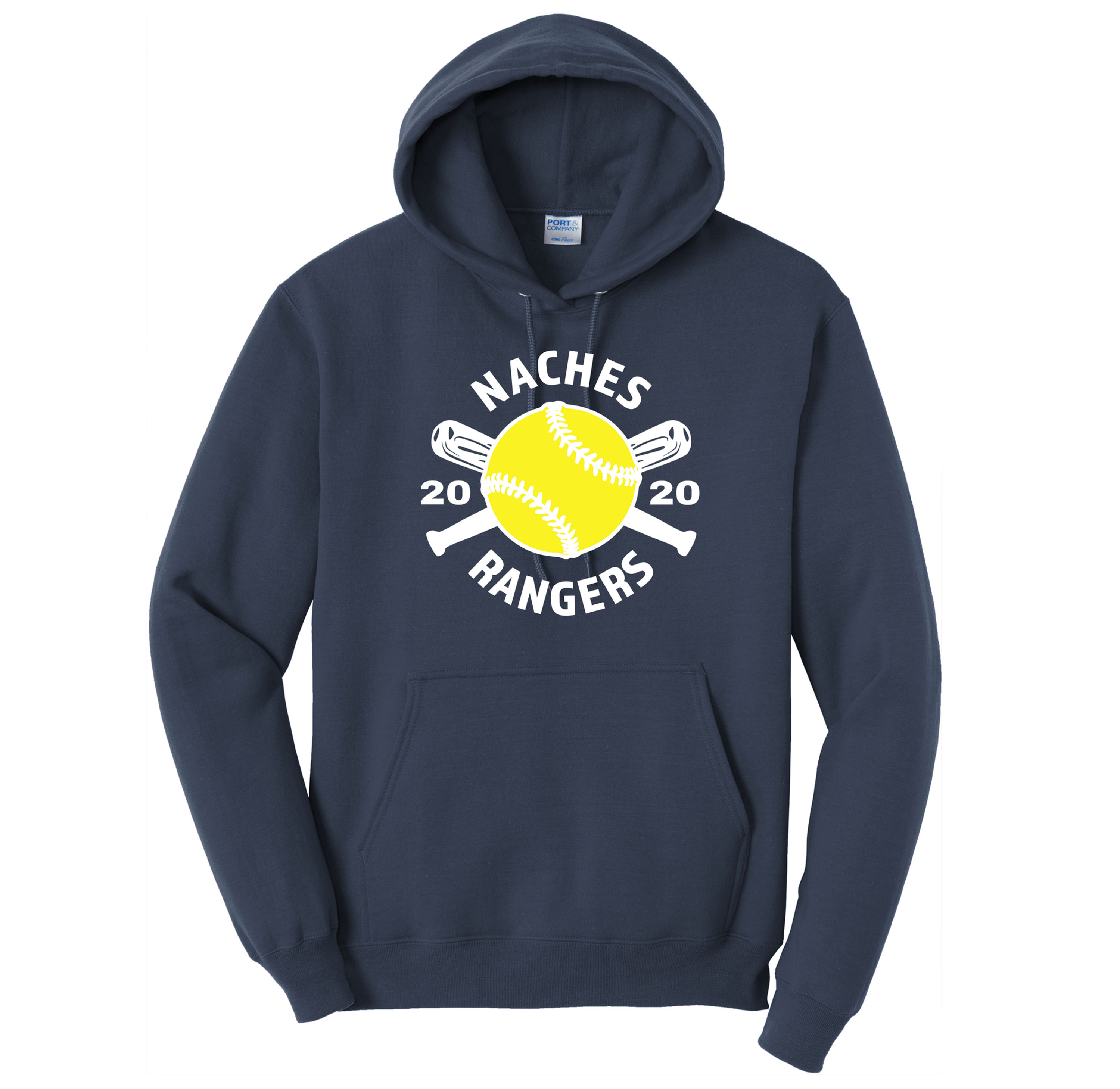 Naches Softball Navy Hoodie