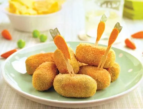 CROQUETAS DE ESPINACAS Y QUESO