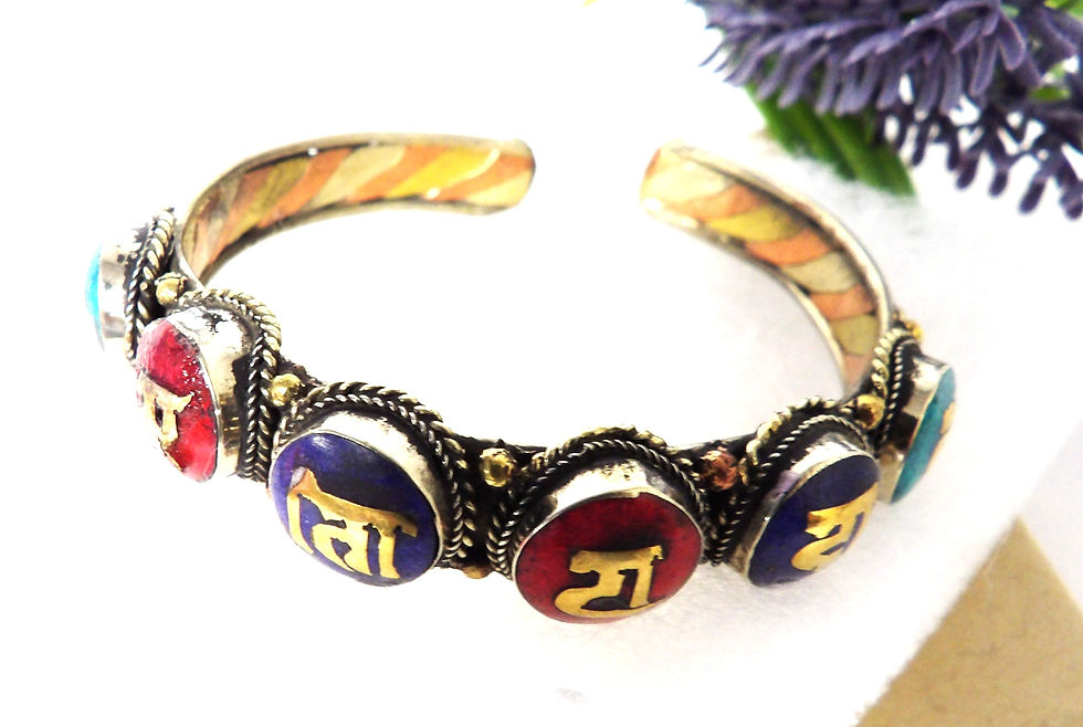 Thumbnail: Healing Tantra Bracelet-Brass and Copper