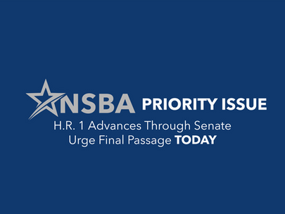 One Big, Beautiful coalition of support from Main Street on HR1, including critical tax provisions and NSBA Priority Issues supporting Small Business.