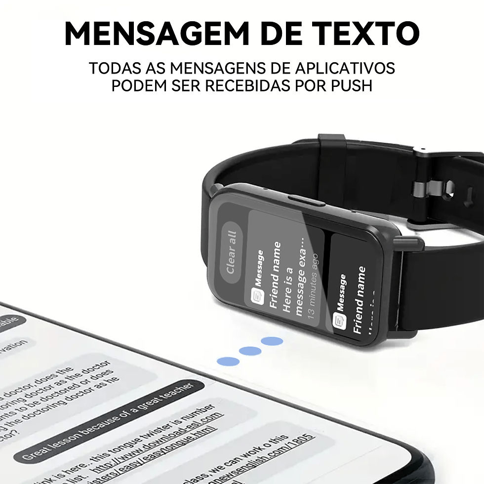 Miniatura: Mini smartwatch com tela de 1,45 polegada